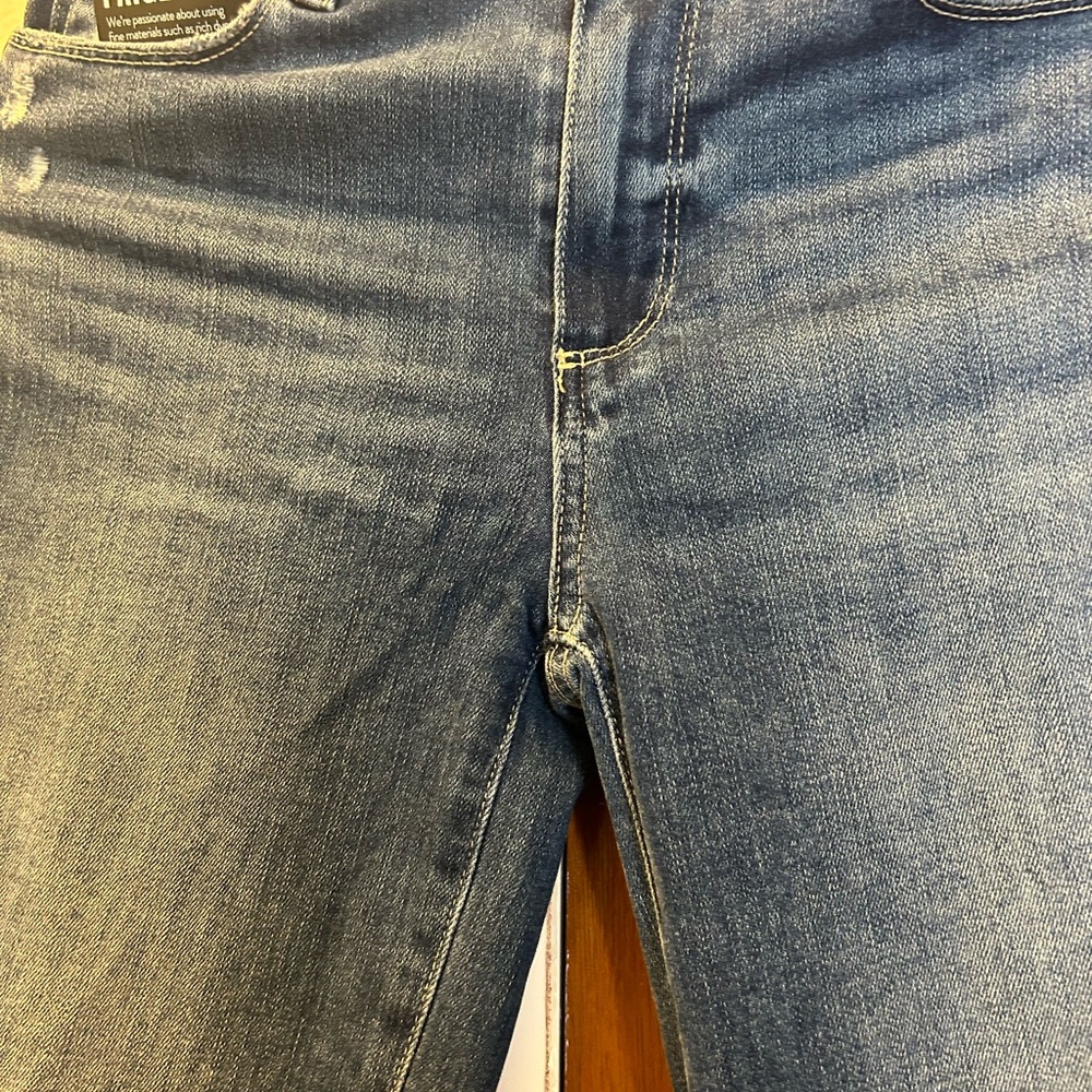 PAIGE Men's Slim Straight Blue Denim Jeans